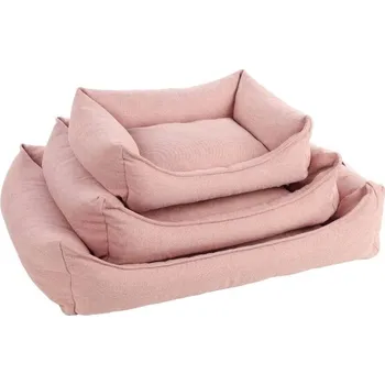 Pelíšek pro psa Pelech FLAMINGO Baldar obdélníkový růžový 100x80x25cm