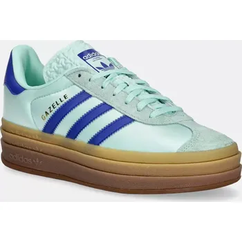 Dámské tenisky Tenisky adidas Originals Gazelle Bold W tyrkysová barva, JI2702 65X, EUR 36