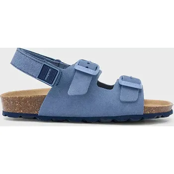 Dívčí sandály Dětské semišové sandály Mayoral modrá barva, 43692 43692.G0B.Kids.PPYA 55X, EUR 29