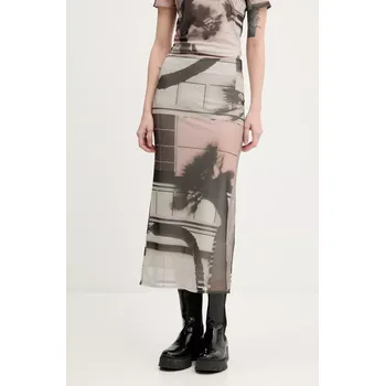 Dámská sukně Sukně Desigual SHELLEY béžová barva, maxi, pouzdrová, 25SWFK05 80X, vel. L