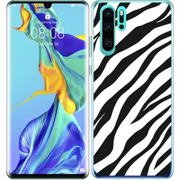 Pouzdro na mobilní telefon VSECHNONAMOBIL 30460 MY ART Ochranný kryt Huawei P30 Pro ZEBRA (049)