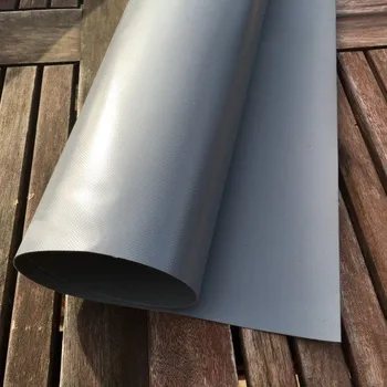 Člun PVC materiál na opravu člunů, barva šedá