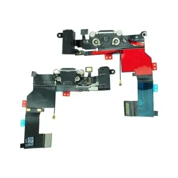 Flex iPhone SE nabíjecí konektor black