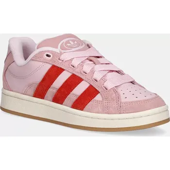 Dámské tenisky Kožené tenisky adidas Originals Campus 00S Beta W růžová barva, JH5607 30X, EUR 37 1/3