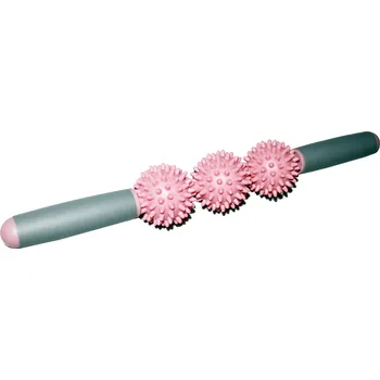 Masáž Merc sport Masážní tyč, Roller na uvolnění svalů STICK růžový Cena za odběr více kusů: 10 a více kusů