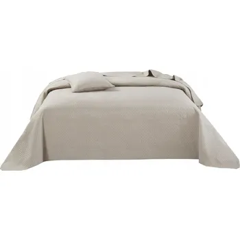 Přehoz na lůžko Přehoz Spod Igły i Nitki polyester 75 cm x 150 cm béžový