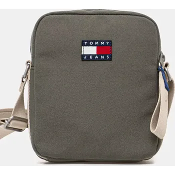 Ledvinka Ledvinka Tommy Jeans zelená barva, AM0AM13277 78X, vel. ONE SIZE