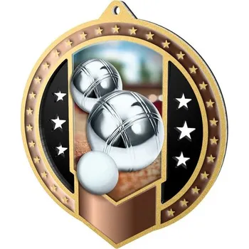 Poháry Bauer Kovová medaile MDMA03M15 | Petanque