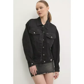 Dámská casual bunda Džínová bunda Guess Jeans W4BN56.D5E83 černá 99J, vel. L