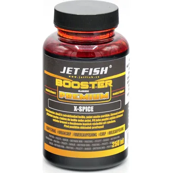 Boilies JetFish Jet Fish Premium Clasicc booster X-SPICE 250ml