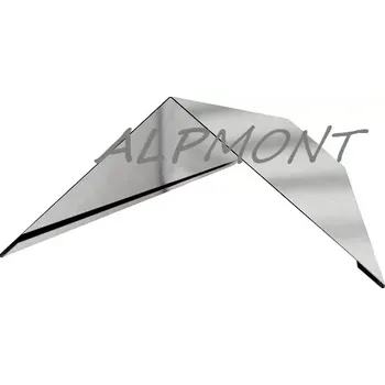 Střešní lemovaní Hřebenáč Al Hliník přírodní dl.2m