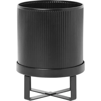 Květináč Bau Pot Small "Black" ferm LIVING