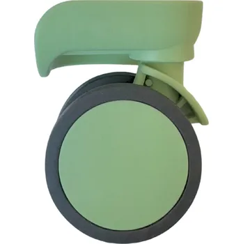 Náhradní dvojité fixní kolečko na cestovní kufr BERTOO Cagliari - zelené