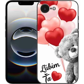 Pouzdro na mobilní telefon Gelový kryt mmCase na iPhone 16e - ľúbim ťa sk