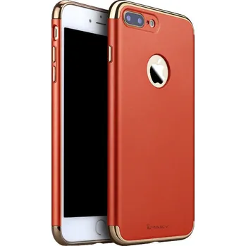 Pouzdro na mobilní telefon IPAKY 5276 IPAKY 3v1 Ochranný kryt Apple iPhone 7 Plus červený