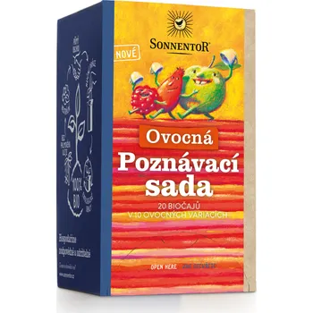Nealkoholický nápoj Sonnentor Ovocná poznávací sada bio 48,4 g porc. dvoukomorový
