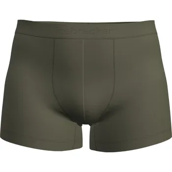 Pánské spodní prádlo Pánské boxerky Icebreaker M Mer 125 Cool-Lite Anatomica Boxers Velikost: M / Barva: zelená