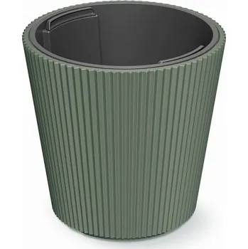 Květináč Květináč MILLA VIII tmavě zelený, varianta 29,9 cm