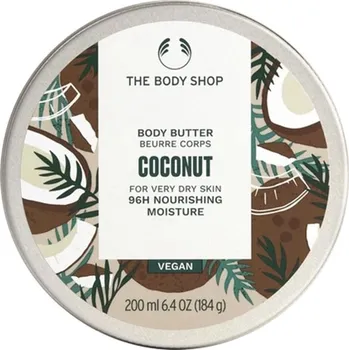 Tělový krém The Body Shop Coconut Body Butter (200 ml, Kokos)