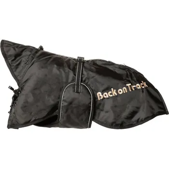 Obleček pro psa BACK ON TRACK Deka pro psy Standard Back on Track, 21-40 cm, černá 34 cm