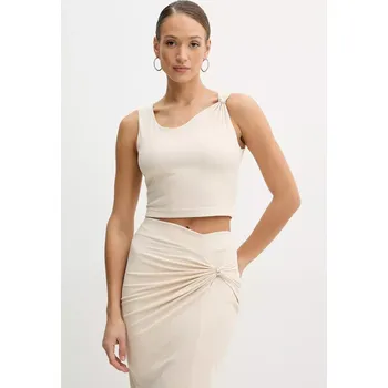 Top Guess AIMEE béžová barva, W5GP22 KAQL2 W5GP22.KAQL2 08X, vel. XL