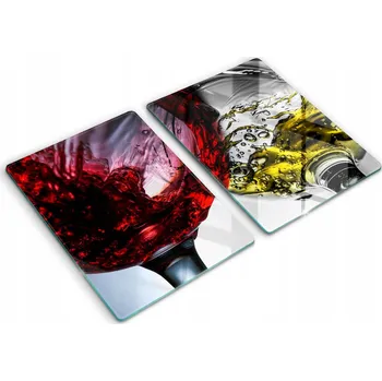 Kuchyňské prkénko Krájecí deska Wallfluent sklo 2 ks