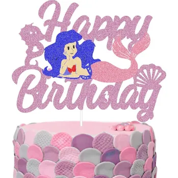 Dortový topper mořské panny