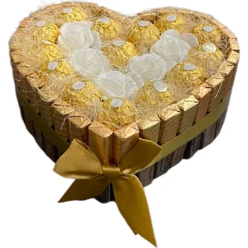Dortová svíčka DANNY MADE Dort z Merci a Ferrero Rocher