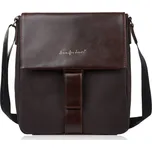 Jennifer Jones Dámská elegantní taška přes rameno; tmavě hnědá