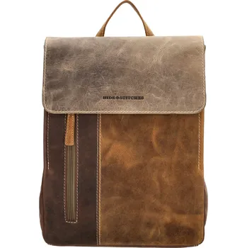 Městský batoh Kožený batoh - Himalaya - Hide & Stitches - 8 L - Hnědý