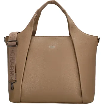Business taška - Mulberry Street - Charm London - 22 L - 15,6” (34,5 x 19,4 cm) - taupe