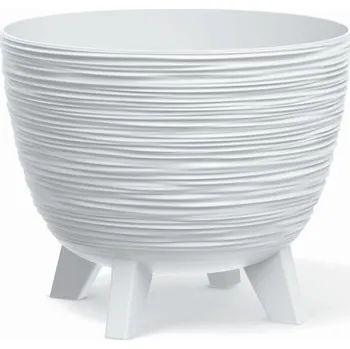 Květináč FURA I bílý, varianta 29 cm