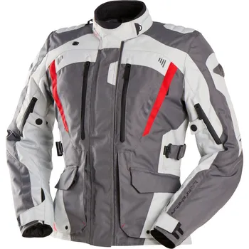 FURYGAN bunda APALACHES EVO dámská grey/pearl/red - L