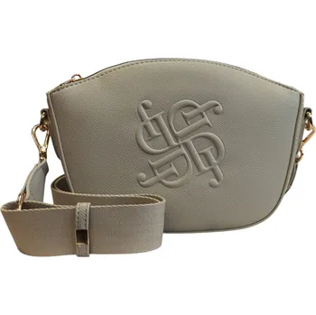 David Jones trendy crossbody kabelka - světle šedá CM7362 MOONSTRUCK