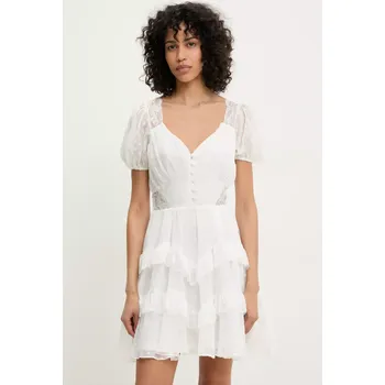 Dámské šaty Šaty Answear.LAB 606510.FLK bílá 00X, vel. M