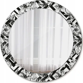 Zrcadlo Nástěnné zrcadlo se skleněným fotorámečkem Kolibříci 70 cm