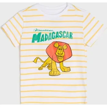 Sinsay - Tričko The Madagaskar - bílá - 998DY-00X - 998DY-00X-104