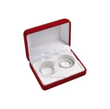 Dárková krabička Šperky4U Luxusní dárková krabička na snubní prsteny - KR0003-R