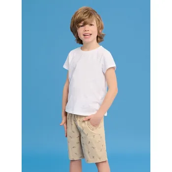 Oblečení a móda Sinsay - Látkové šortky - béžová - 966CU-80X - 966CU-80X-140