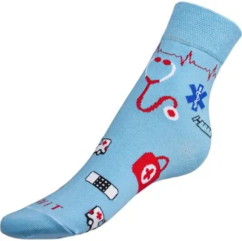 Pánská móda Ponožky Zdravotnictví 2 Modrá - 35-38 BX1000837