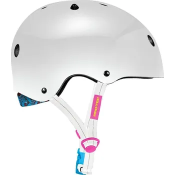 Helma na in-line Pro-Tec - Low Pro Santa Cruz Edition	- White Gloss - helma Velikost: L/XL