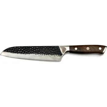 MaceMaker MODENA SANTOKU SanMai Damaškový Kuchyňský nůž 17,5 cm