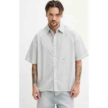 Pánská košile Bavlněná košile A-COLD-WALL* ACWMSH160 šedá 09X, vel. M