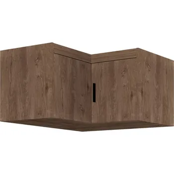 Šatní skříň FALCO Nástavec na rohovou skříň Enja 2D dub lefkas