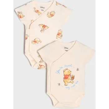 Kojenecký body Sinsay - Sada 2 body Winnie The Pooh - krémová - 882DF-01X - 882DF-01X-80