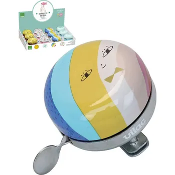 Zvonek na kolo VILAC Zvonek kovový doplněk na dětské kolo s potiskem 4 druhy | 406886