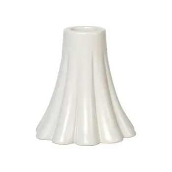 Svícen Svícen Broste HELI V.8cm krémový