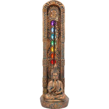 Vonná tyčinka Stojánek na vonné tyčinky čakrový - Budha