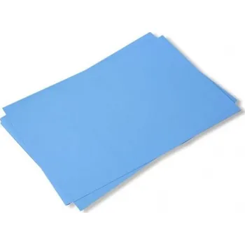 Umělecký papír Fotokarton 300 g - nebeská modř - 50 x 70 cm