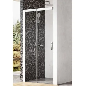 Sprchové dveře Ravak Matrix sprchové dveře MSD2 atyp, 106x195 cm, levá, bílá, sklo transparent